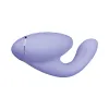 Womanizer Duo 2 Rechargeable Silicone G-Spot and Clitoral Stimulator Purple