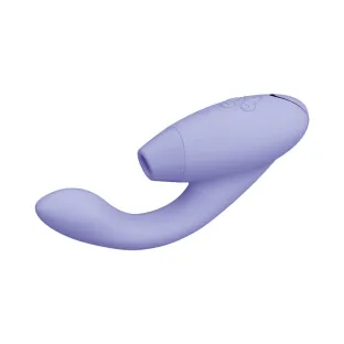 Womanizer Duo 2 Rechargeable Silicone G-Spot and Clitoral Stimulator Purple