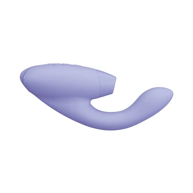 Womanizer Duo 2 Rechargeable Silicone G-Spot and Clitoral Stimulator Purple