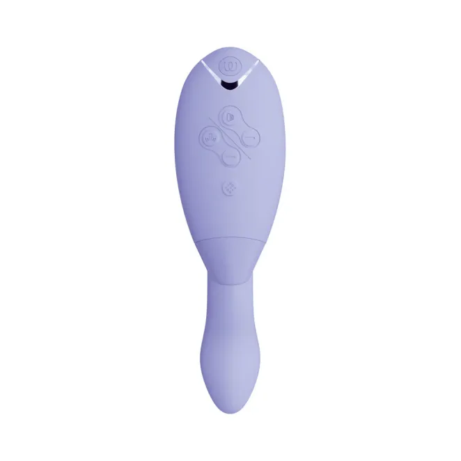 Womanizer Duo 2 Rechargeable Silicone G-Spot and Clitoral Stimulator Purple