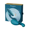 Womanizer Duo 2 Rechargeable Silicone G-Spot and Clitoral Stimulator Teal