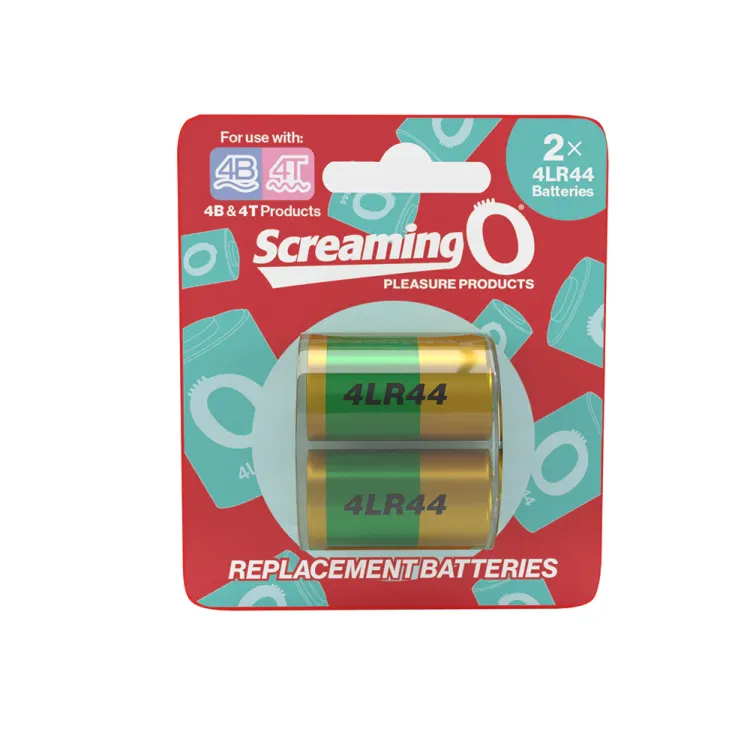 Screaming O 4LR44 Batteries (84739) by Screaming O | Batteries & Accessories | SlipDix.com Screaming O 4LR44 Batteries (84739) | SlipDix.com