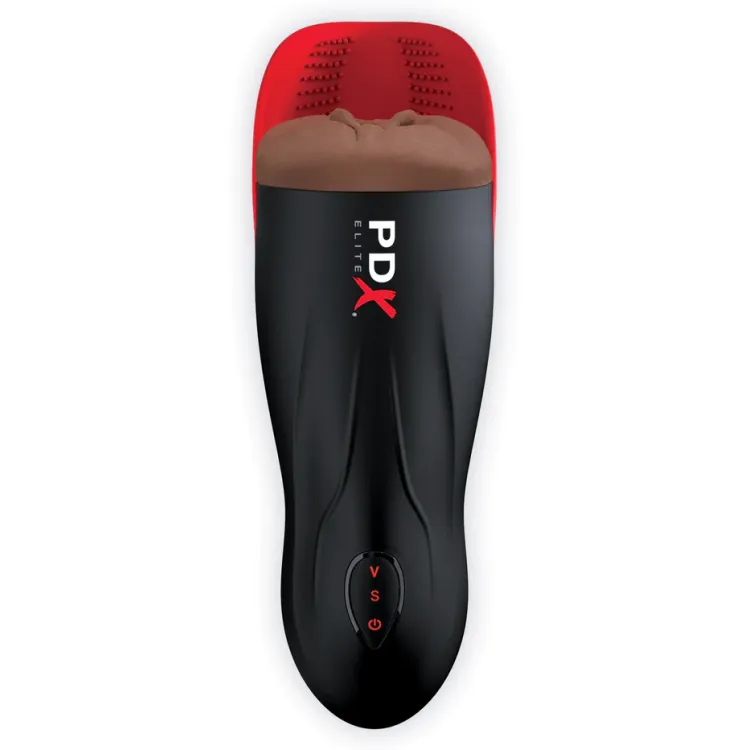 Fuck-O-Matic 2 Vibrating Suction Vagina Stroker Brown Fuck-O-Matic 2 Vibrating Suction Vagina Stroker Brown