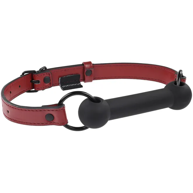 Saffron Silicone Bit Gag with Adjustable Buckle