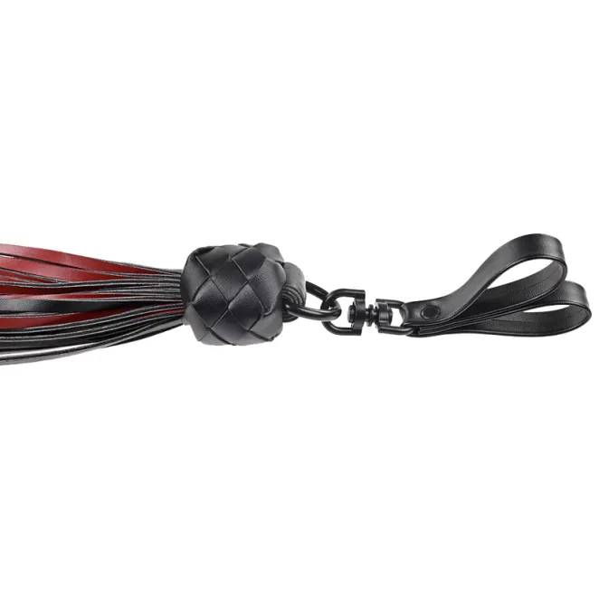 Saffron Finger Flogger with Finger Loop Handle