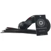 Saffron Finger Flogger with Finger Loop Handle Saffron Finger Flogger with Finger Loop Handle
