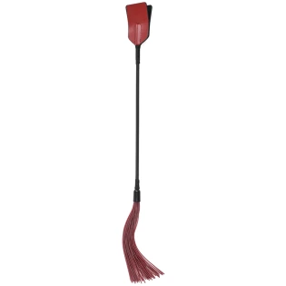 Sportsheets Saffron Tap & Tickle Dual-Ended Crop and Silicone Flogger