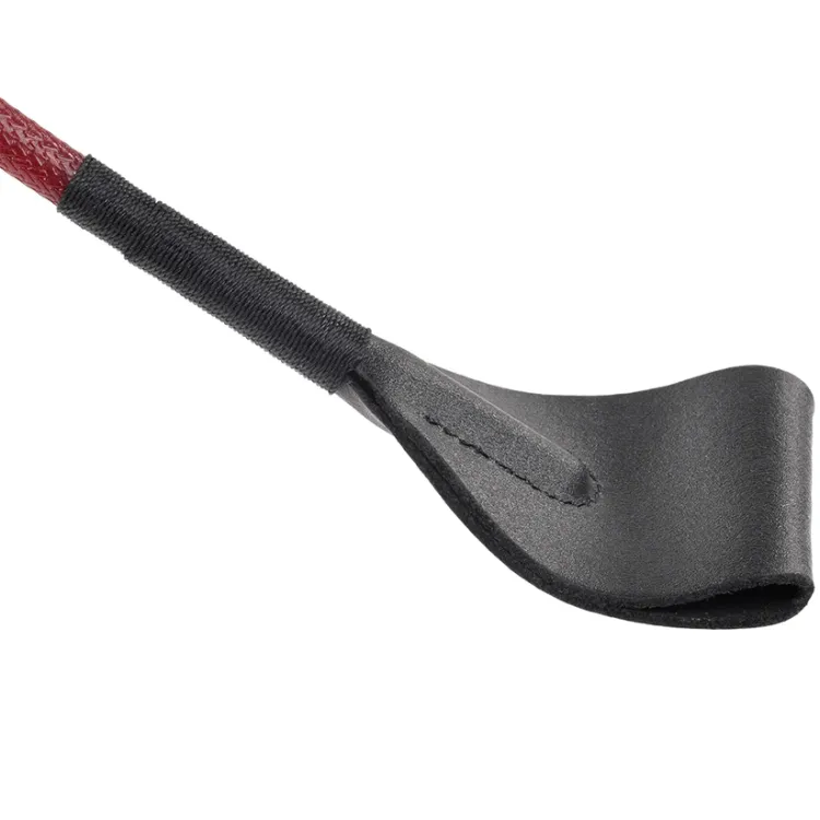 Leather Crop with Rubberized Grip Leather Crop with Rubberized Grip