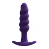Anal VeDO Twist Silicone Vibrating Butt Plug Purple Anal VeDO Twist Silicone Vibrating Butt Plug Purple