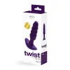 Anal VeDO Twist Silicone Vibrating Butt Plug Purple Anal VeDO Twist Silicone Vibrating Butt Plug Purple