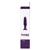 Anal VeDO Twist Silicone Vibrating Butt Plug Purple Anal VeDO Twist Silicone Vibrating Butt Plug Purple