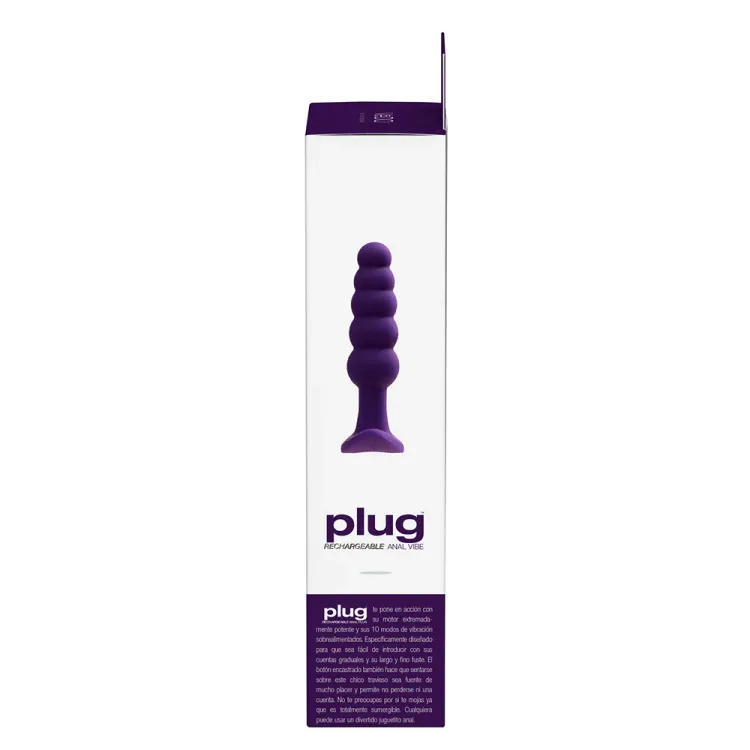 Anal VeDO Silicone Vibrating Butt Plug Purple Anal VeDO Silicone Vibrating Butt Plug Purple