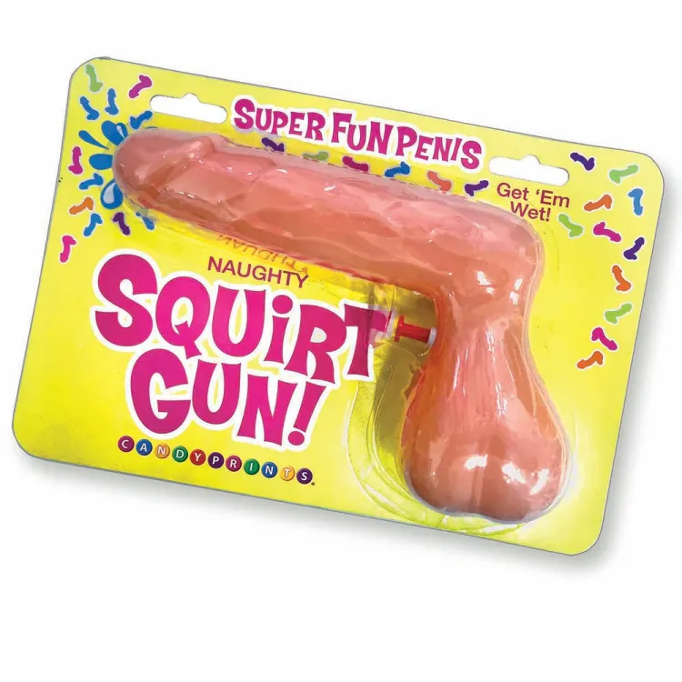 Super Fun Penis Naughty Squirt Gun (84996) by Little Genie Productions | Bachelorette Party Gifts | SlipDix.com Super Fun Penis Naughty Squirt Gun (84996) | SlipDix.com