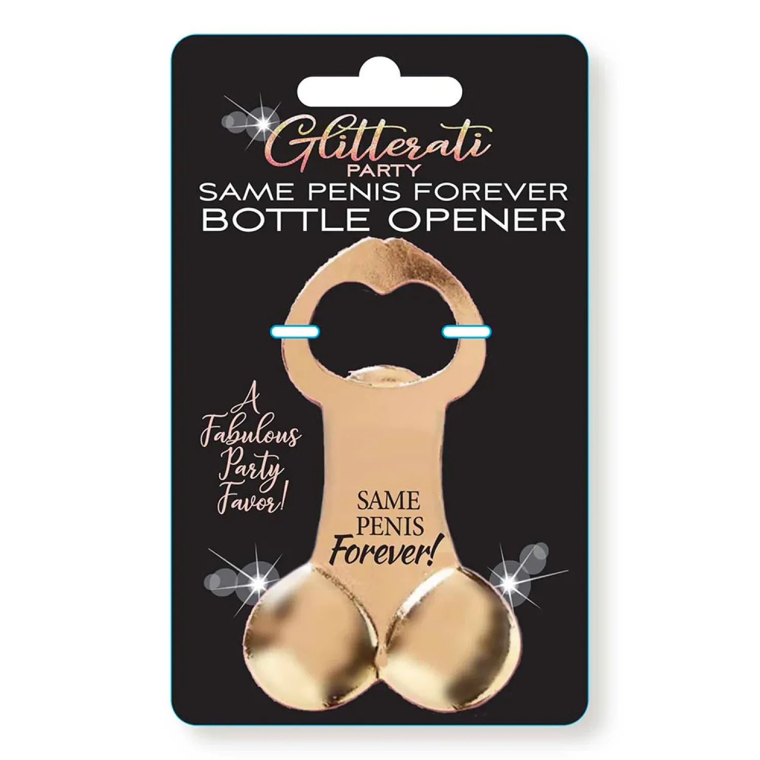 Glitterati Party Same Penis Forever Bottle Opener (85005) | SlipDix.com