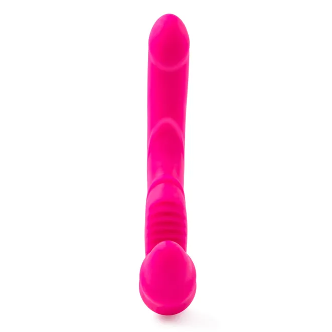 Together Toy Posable Rechargeable Vibrating Strapless Strap-On