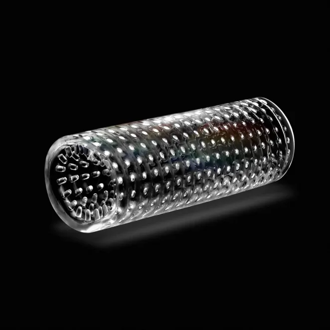 RIZE! Strokez Stimulating Stroker Clear