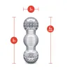 RIZE! Feelz Multi-Chambered Stroker Clear RIZE! Feelz Multi-Chambered Stroker Clear