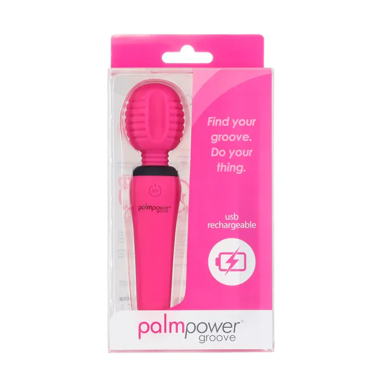 PalmPower Groove Mini Silicone Wand Vibrator