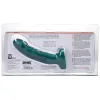 5 Inch Acute Curved Silicone Dildo Medium-Firm Emerald