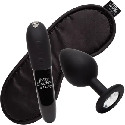 Fifty Shades of Grey X We-Vibe Come to Bed Couple's Kit (3 Piece)
