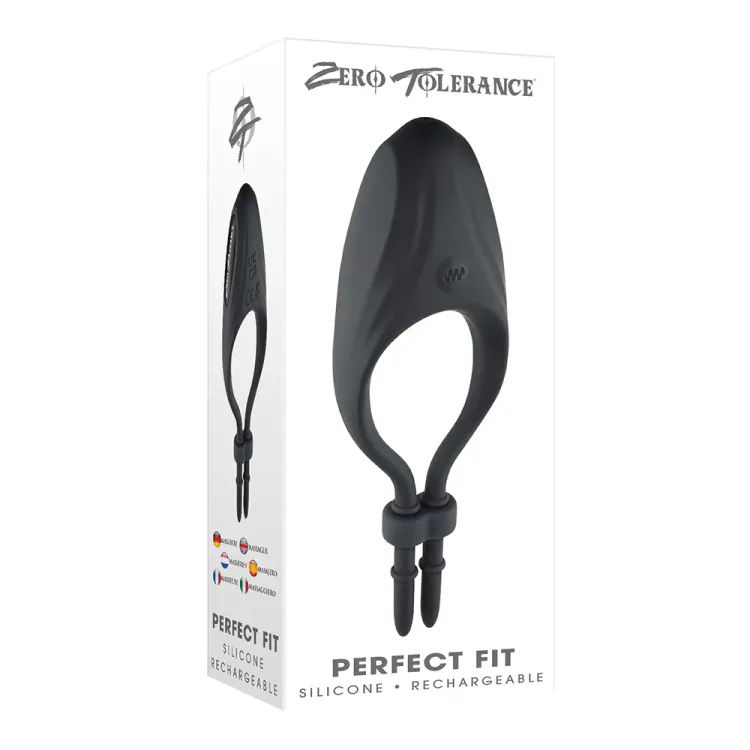Perfect Fit Vibrating Silicone Lasso Cock Ring Perfect Fit Vibrating Silicone Lasso Cock Ring