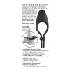 Perfect Fit Vibrating Silicone Lasso Cock Ring Perfect Fit Vibrating Silicone Lasso Cock Ring