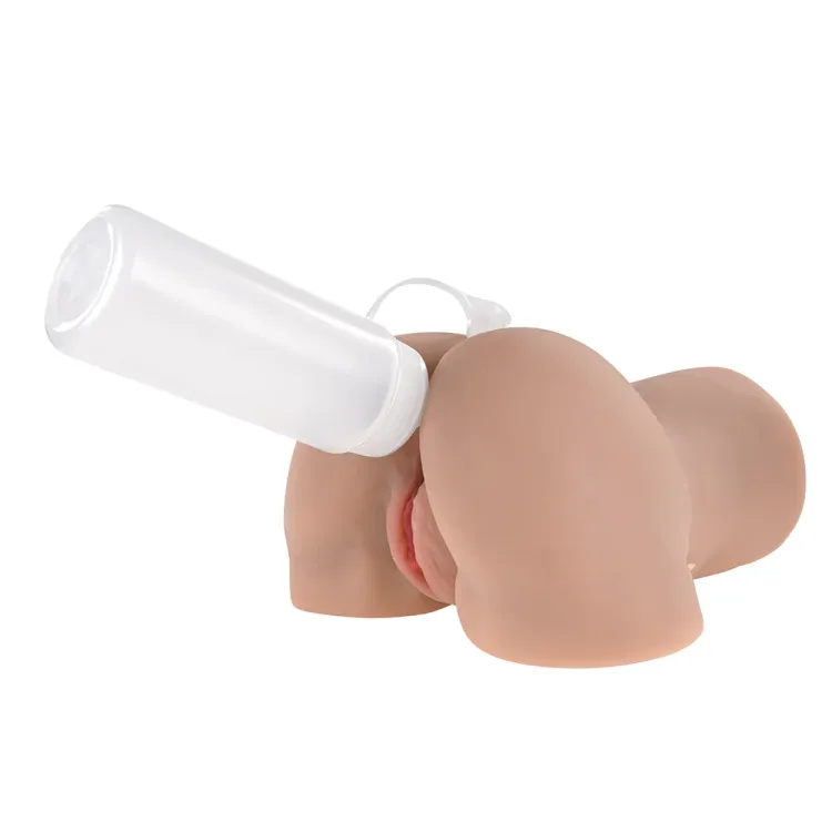 Rear Beauty Sucking & Vibrating Masturbator Light Rear Beauty Sucking & Vibrating Masturbator Light