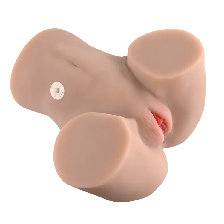 Rear Beauty Sucking & Vibrating Masturbator Light Rear Beauty Sucking & Vibrating Masturbator Light
