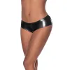 Magic Silk Hard Candy Low Rise Split Crotch Boyshort Black Magic Silk Hard Candy Low Rise Split Crotch Boyshort Black