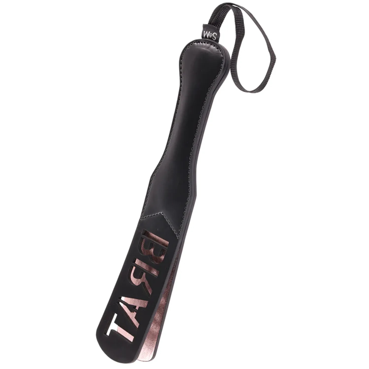 Brat Imprint Paddle Faux Leather Spanking Toy