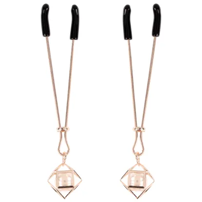 Brat Adjustable Pearl Nipple Clips