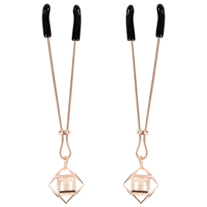Brat Adjustable Pearl Nipple Clips