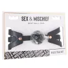 Brat Adjustable Silicone Ball Gag with Faux Leather Strap Brat Adjustable Silicone Ball Gag with Faux Leather Strap