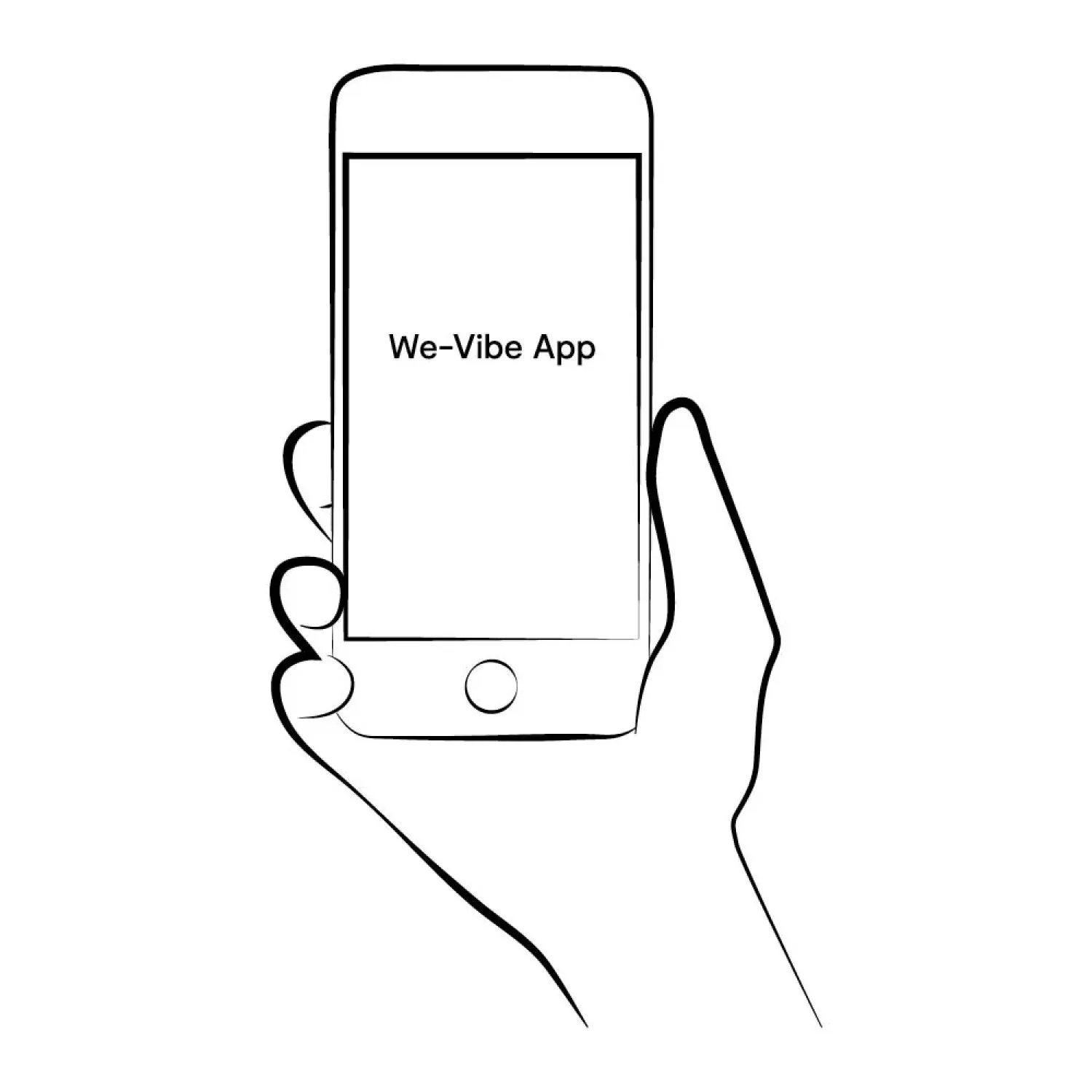 We-Vibe Sync Lite App-Controlled Couples Vibrator Aqua