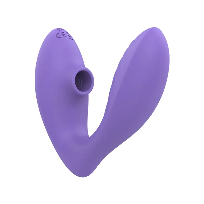 ROMP Reverb Pleasure Air & G-Spot Rabbit Vibrator Purple