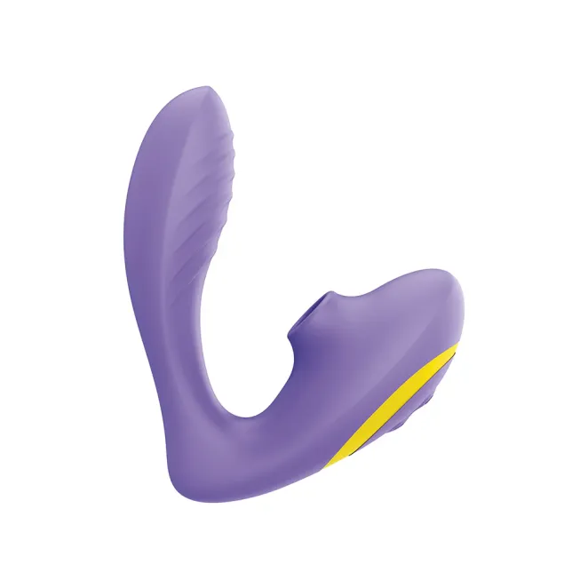 ROMP Reverb Pleasure Air & G-Spot Rabbit Vibrator Purple