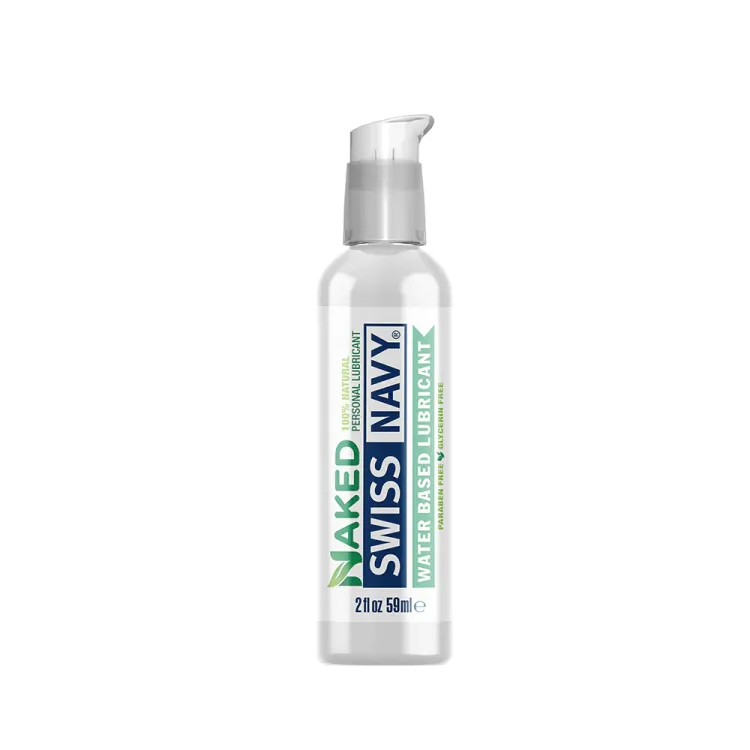 Swiss Navy Naked Water-Based Lubricant 2 oz. Swiss Navy Naked Water-Based Lubricant 2 oz.