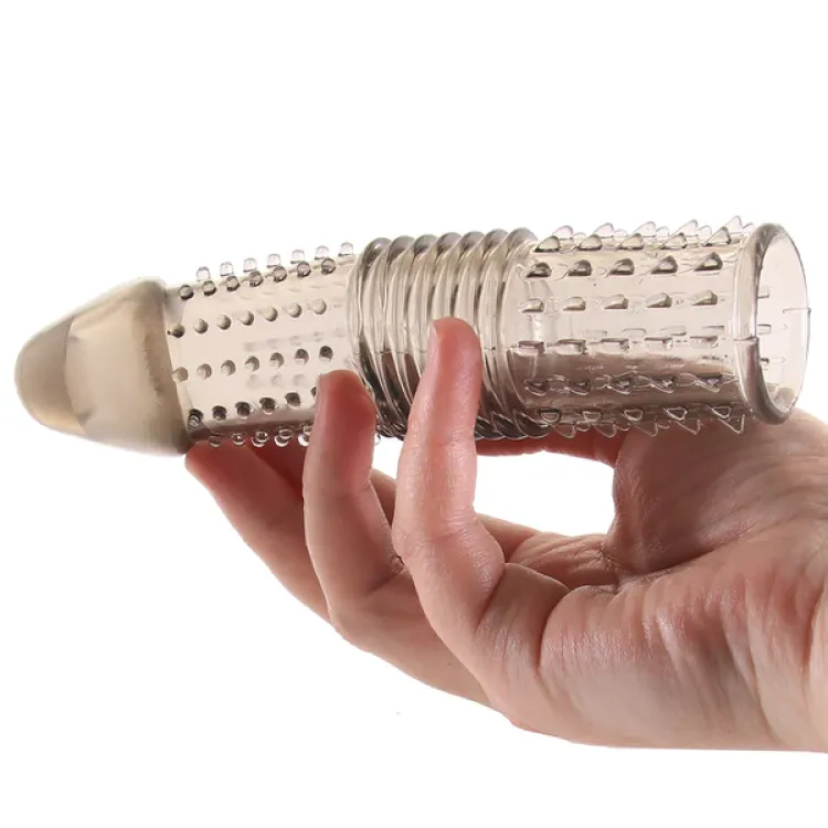 Triple Sensation 6.5" Penis Sleeve Extension Triple Sensation 6.5" Penis Sleeve Extension