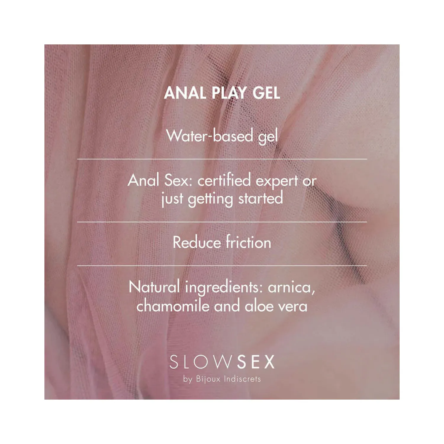Slow Sex Anal Play Gel 1 oz.