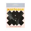 Pastease Petites Crosses Pasties Black (86969) by Pastease | Pasties | SlipDix.com Pastease Petites Crosses Pasties Black (86969) | SlipDix.com