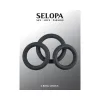 Selopa 3 Ring Circus Cock Ring Set Silicone Black Selopa 3 Ring Circus Cock Ring Set Silicone Black