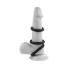 Selopa 3 Ring Circus Cock Ring Set Silicone Black Selopa 3 Ring Circus Cock Ring Set Silicone Black