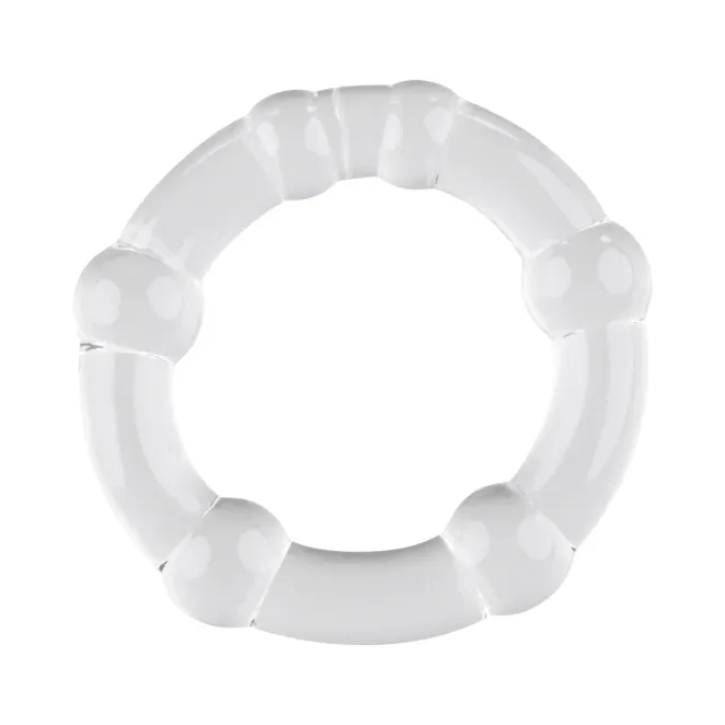 Selopa Erection Rings Cock Ring Set 3-Pc Clear