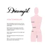 Dreamgirl High-Waisted Fishnet and Lace Garter Thong with Satin Ribbon Back Tie Ruby Dreamgirl High-Waisted Fishnet and Lace Garter Thong with Satin Ribbon Back Tie Ruby