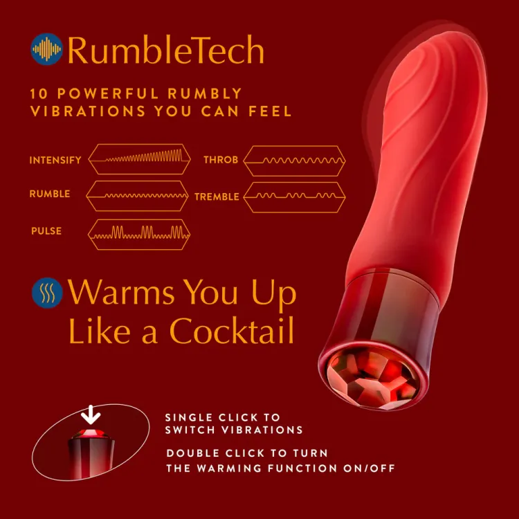 Desire Warming G-Spot Vibrator Ruby Desire Warming G-Spot Vibrator Ruby