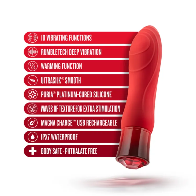 Desire Warming G-Spot Vibrator Ruby Desire Warming G-Spot Vibrator Ruby