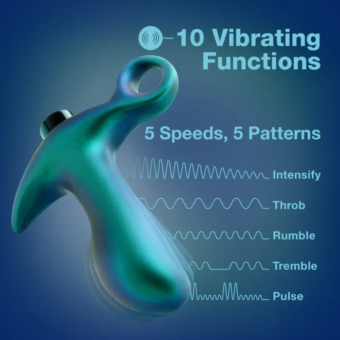 Anal Matrix Teleportation Vibrating Butt Plug