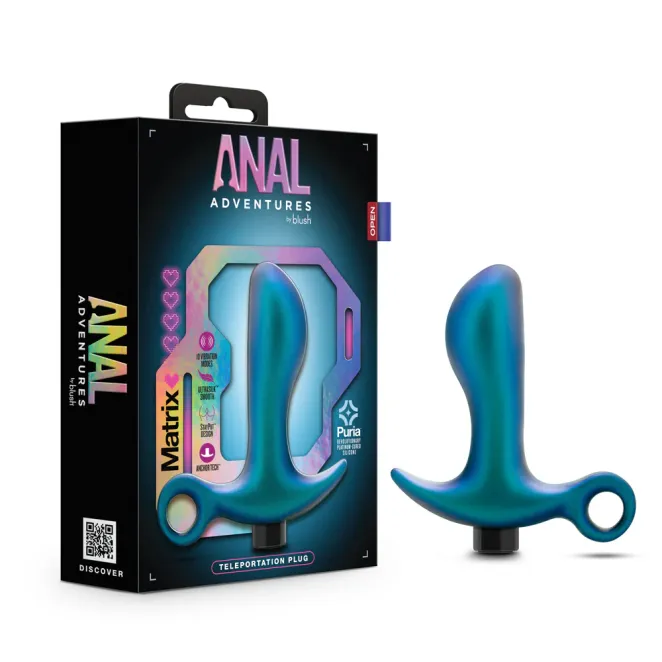 Anal Matrix Teleportation Vibrating Butt Plug