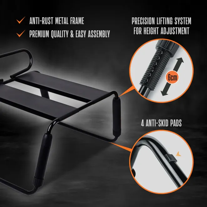 Temptasia Surrender Sex Chair Black (88037) | SlipDix.com