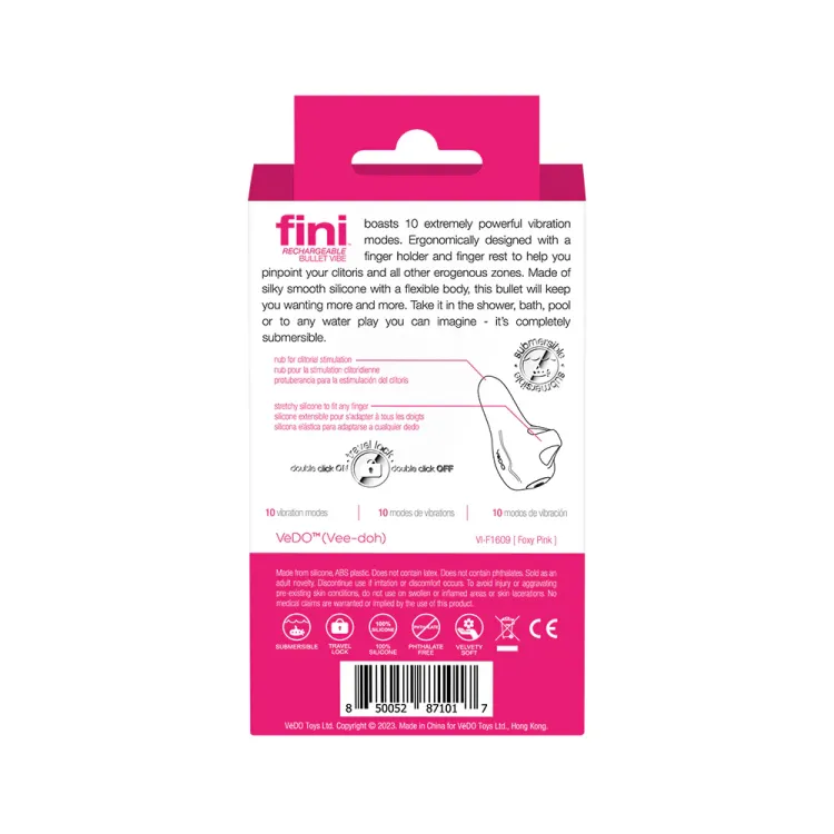 VeDO Fini Bullet Vibe Pink VeDO Fini Bullet Vibe Pink